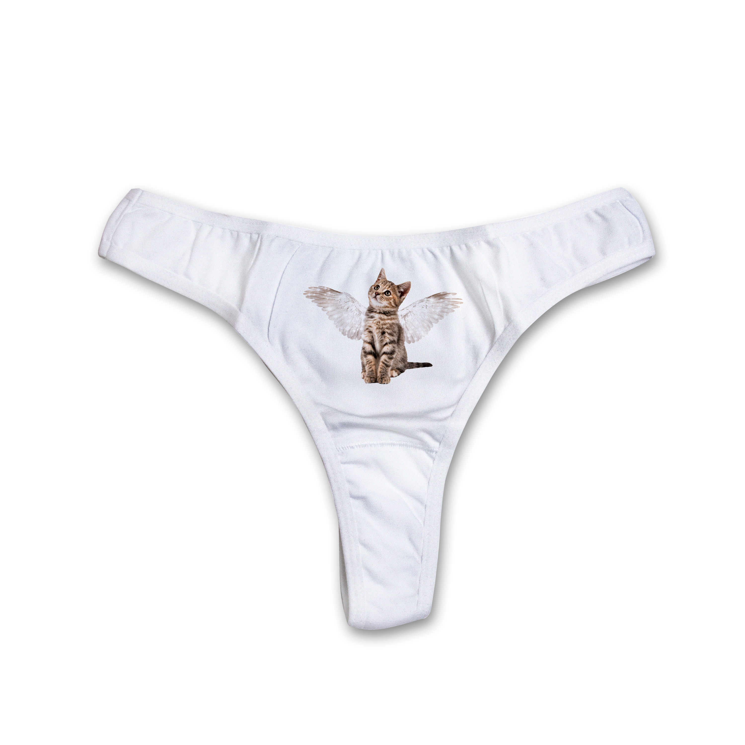 Angel Cat thongs
