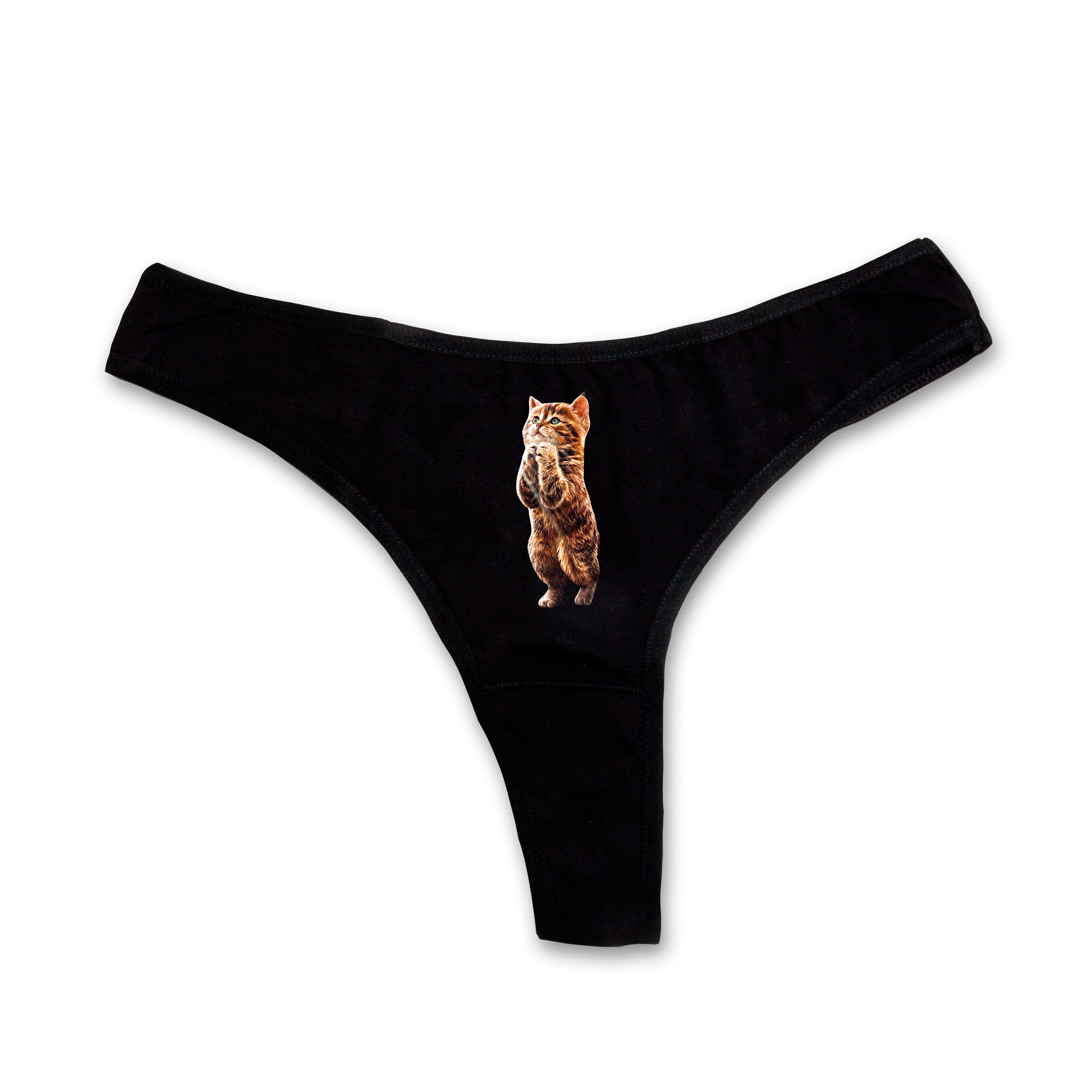 Bless cat thongs