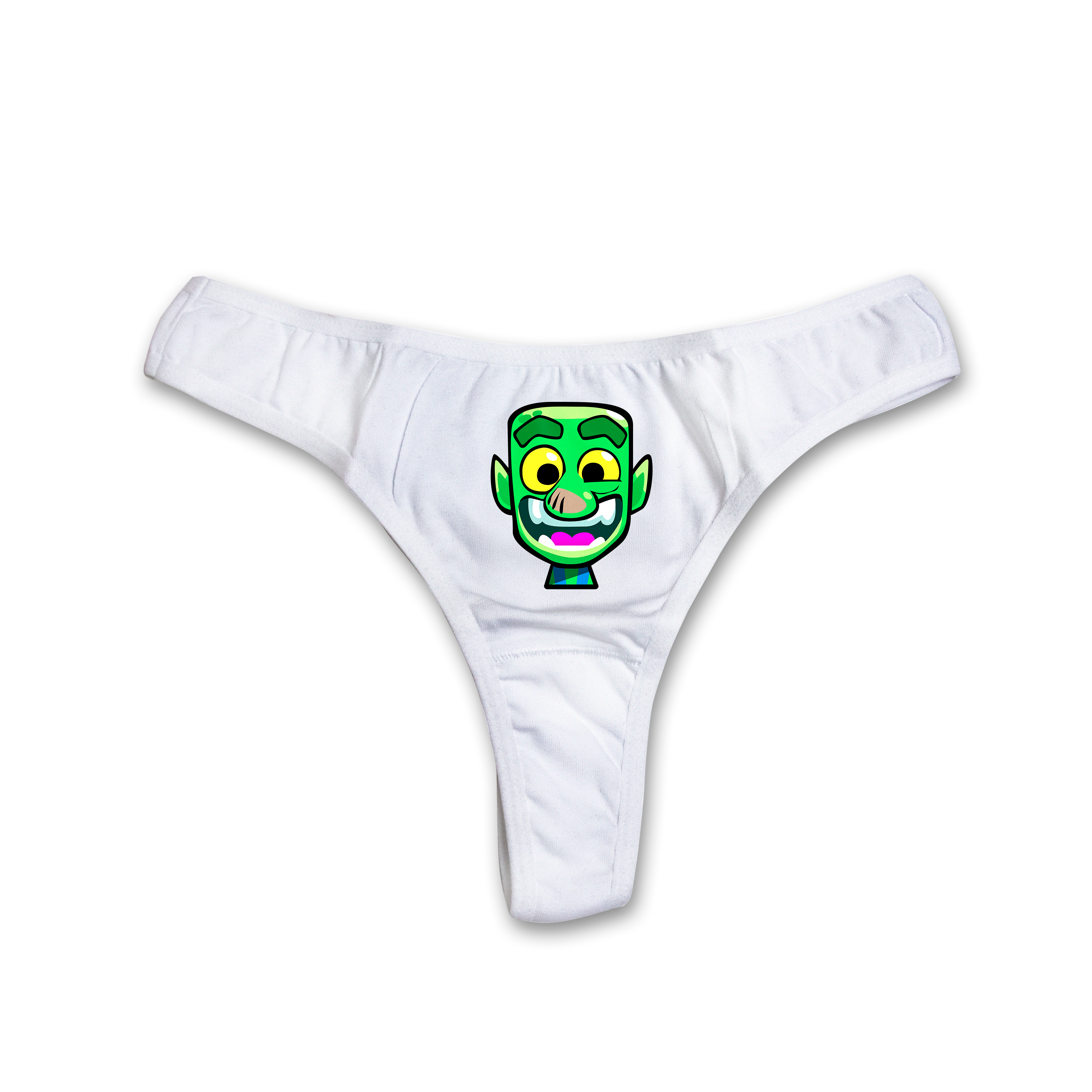 "Laughing Goblin" thongs