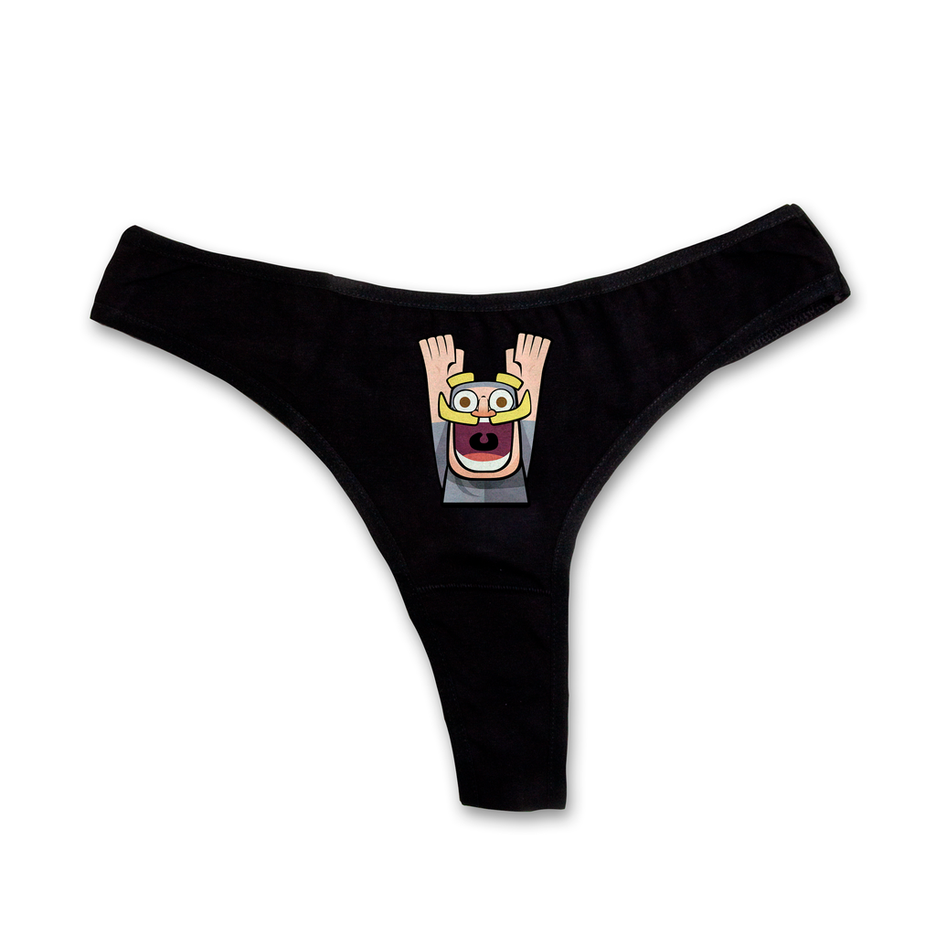 "Knight" thongs