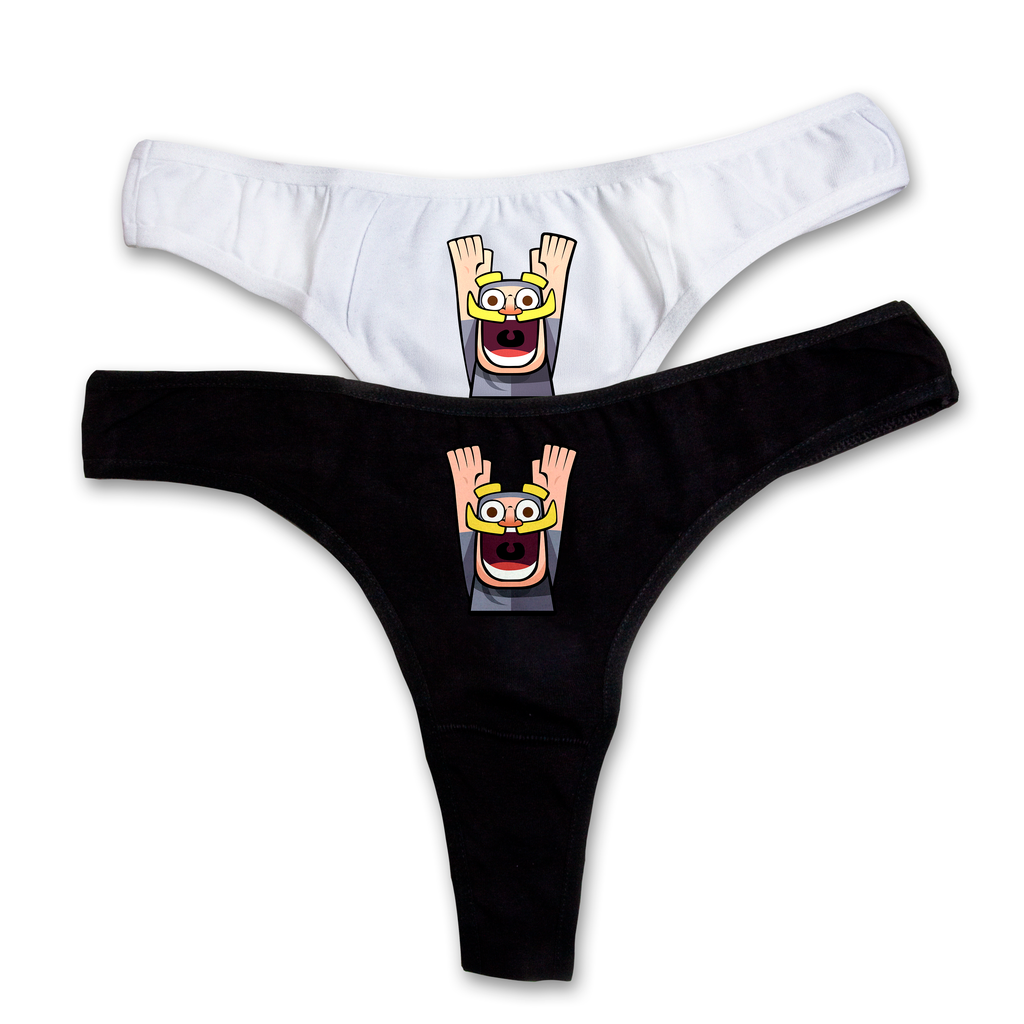 "Knight" thongs