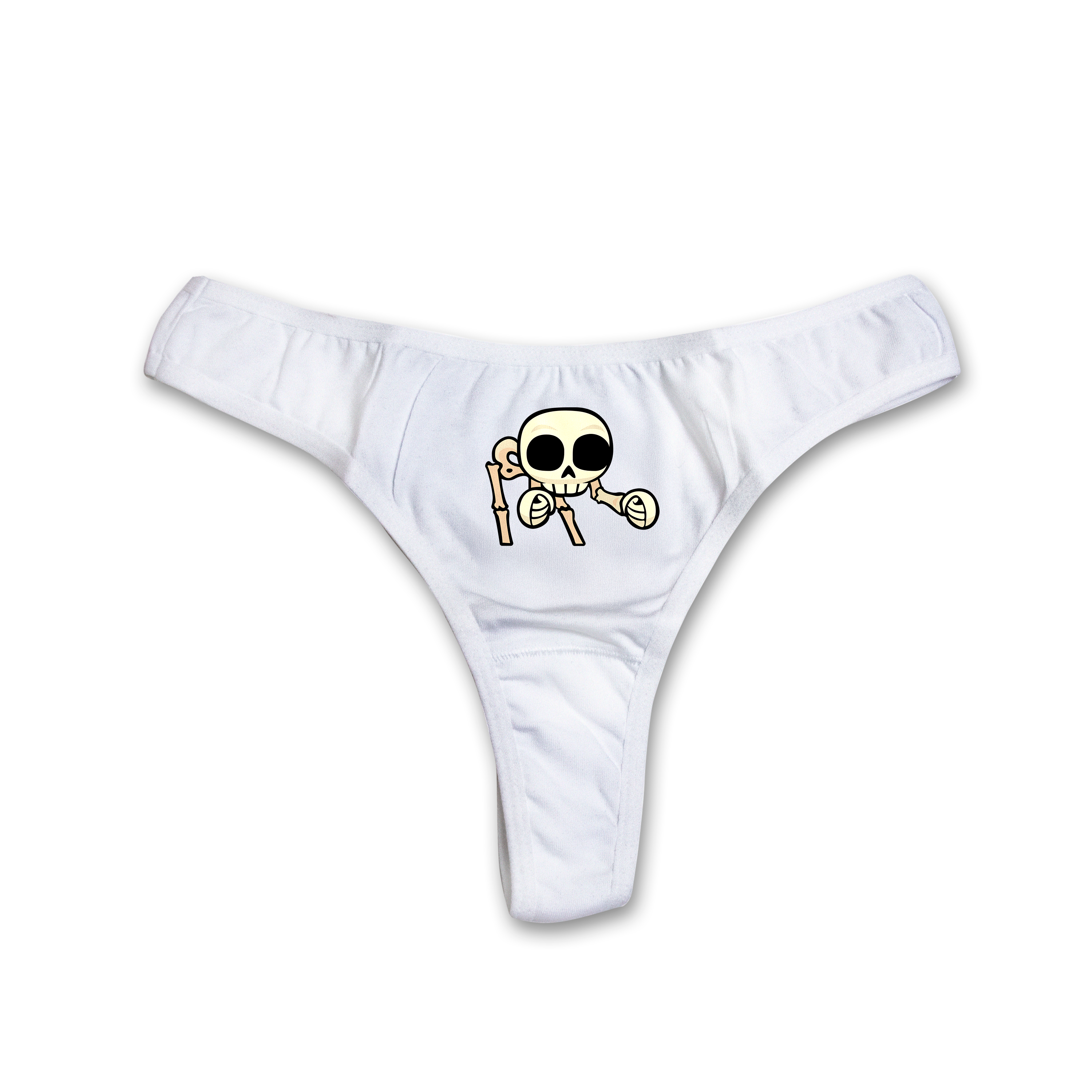 "Dance Skeleton" thongs