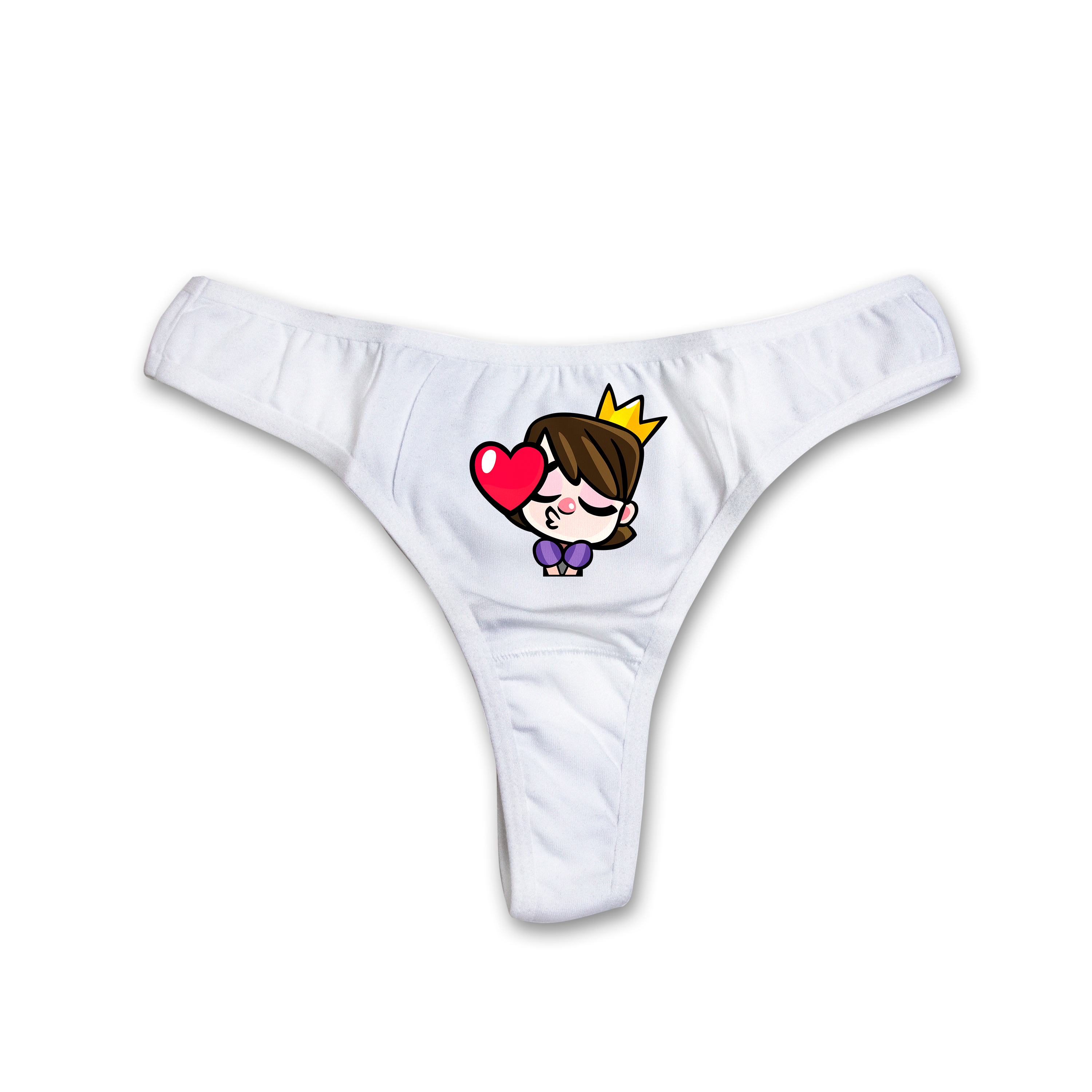 "Kiss Princess" thongs