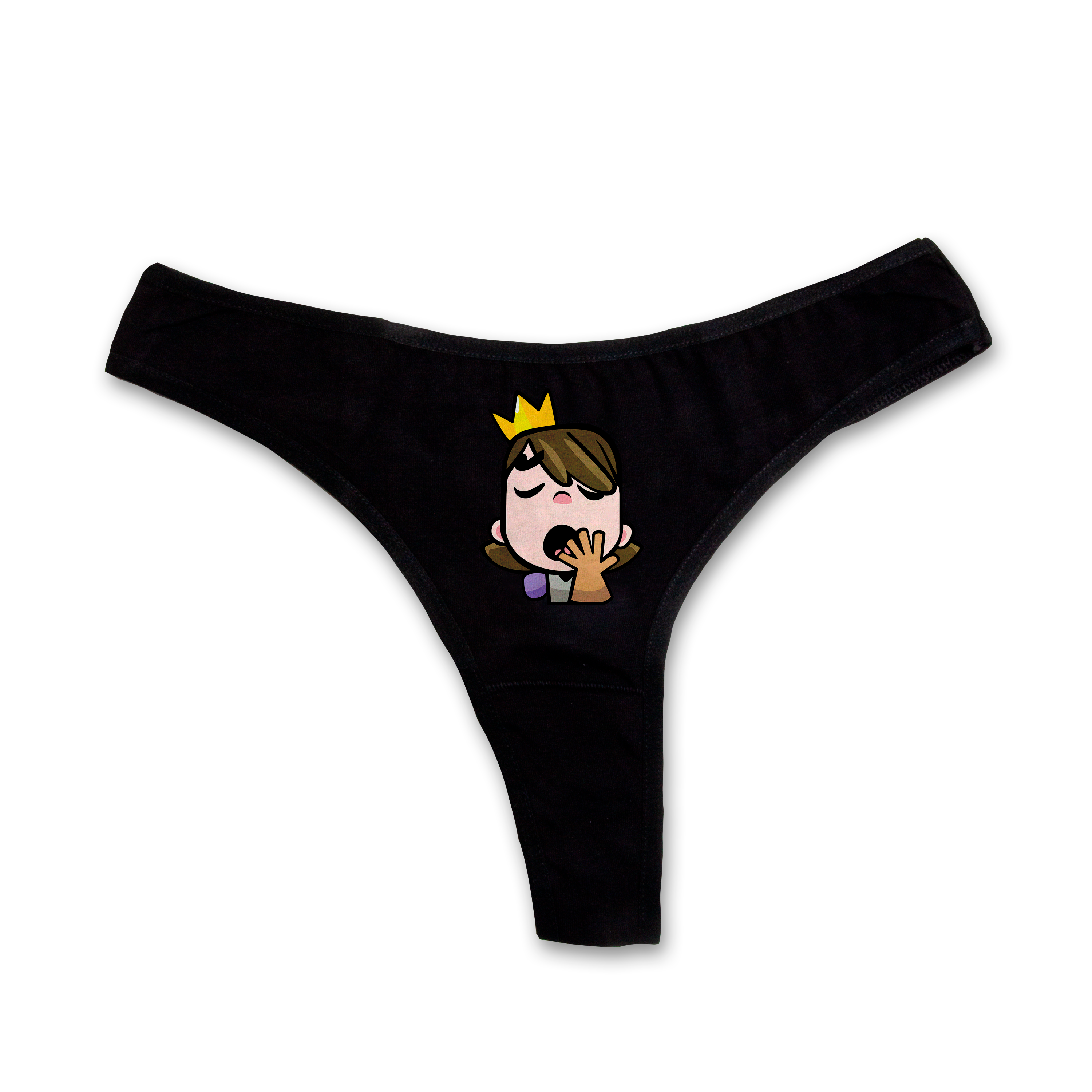 "Yawn Princess" thongs