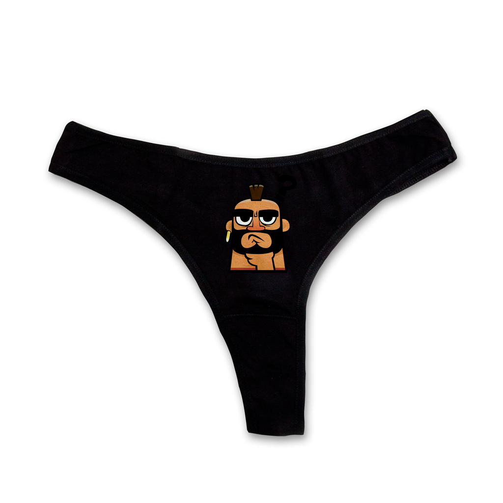 "Think Hog" thongs