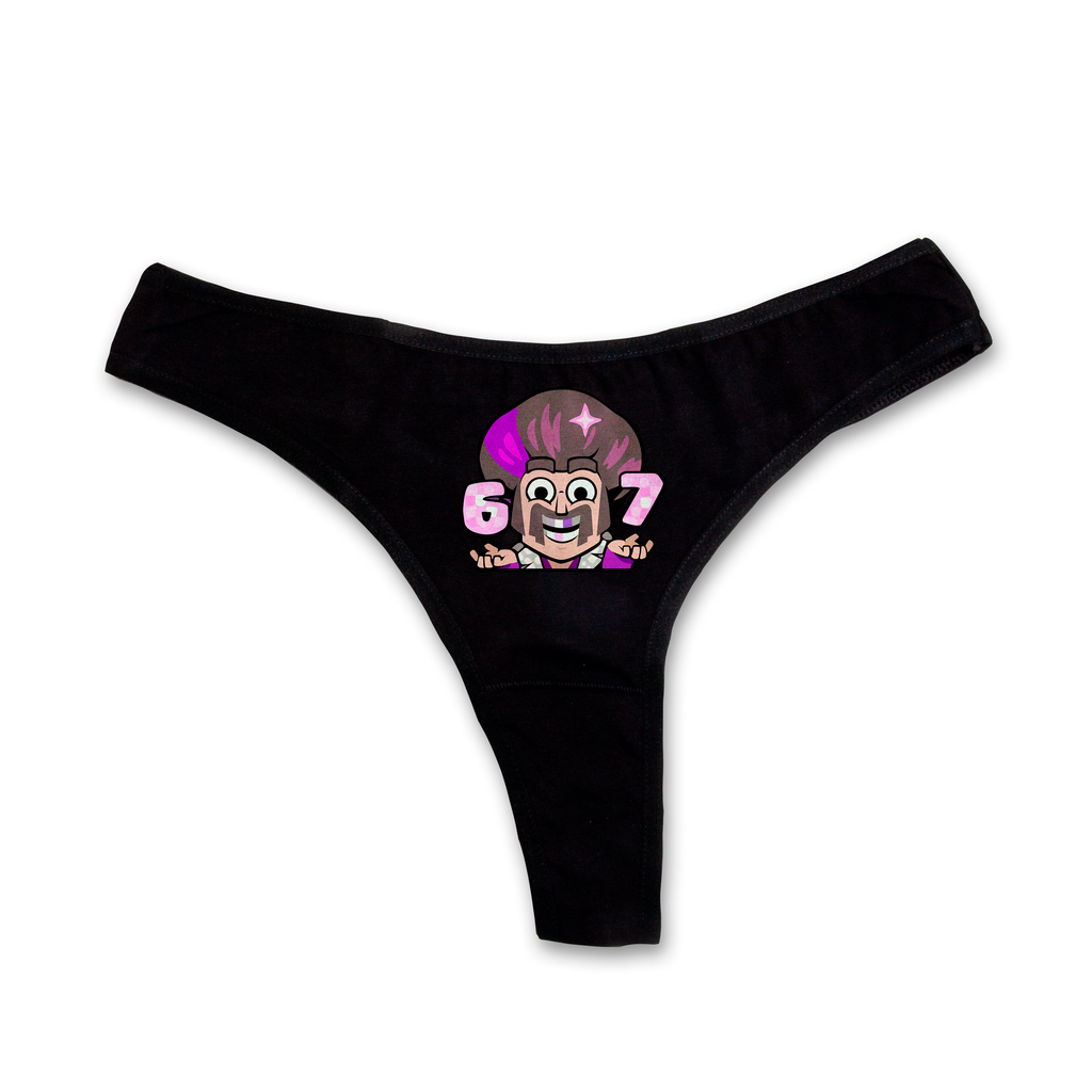 "Six Seven" thongs