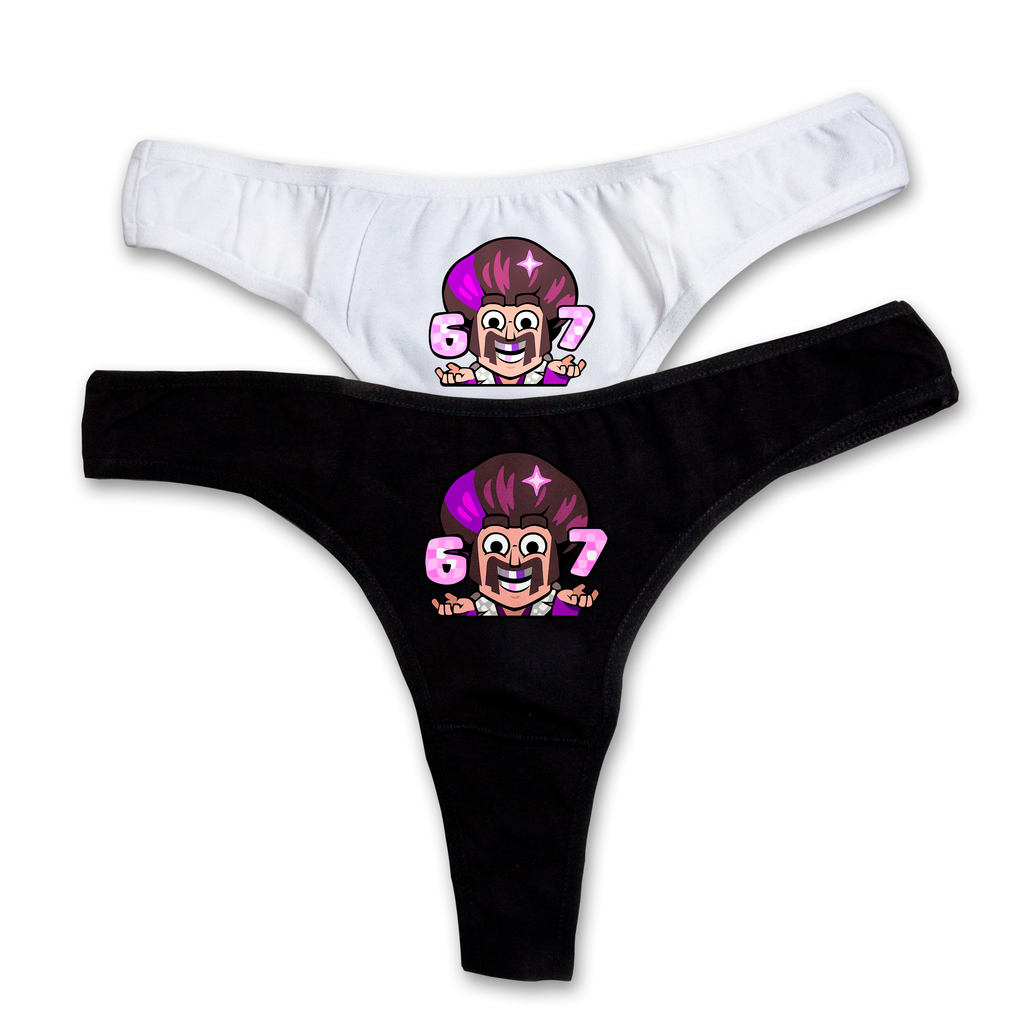 "Six Seven" thongs