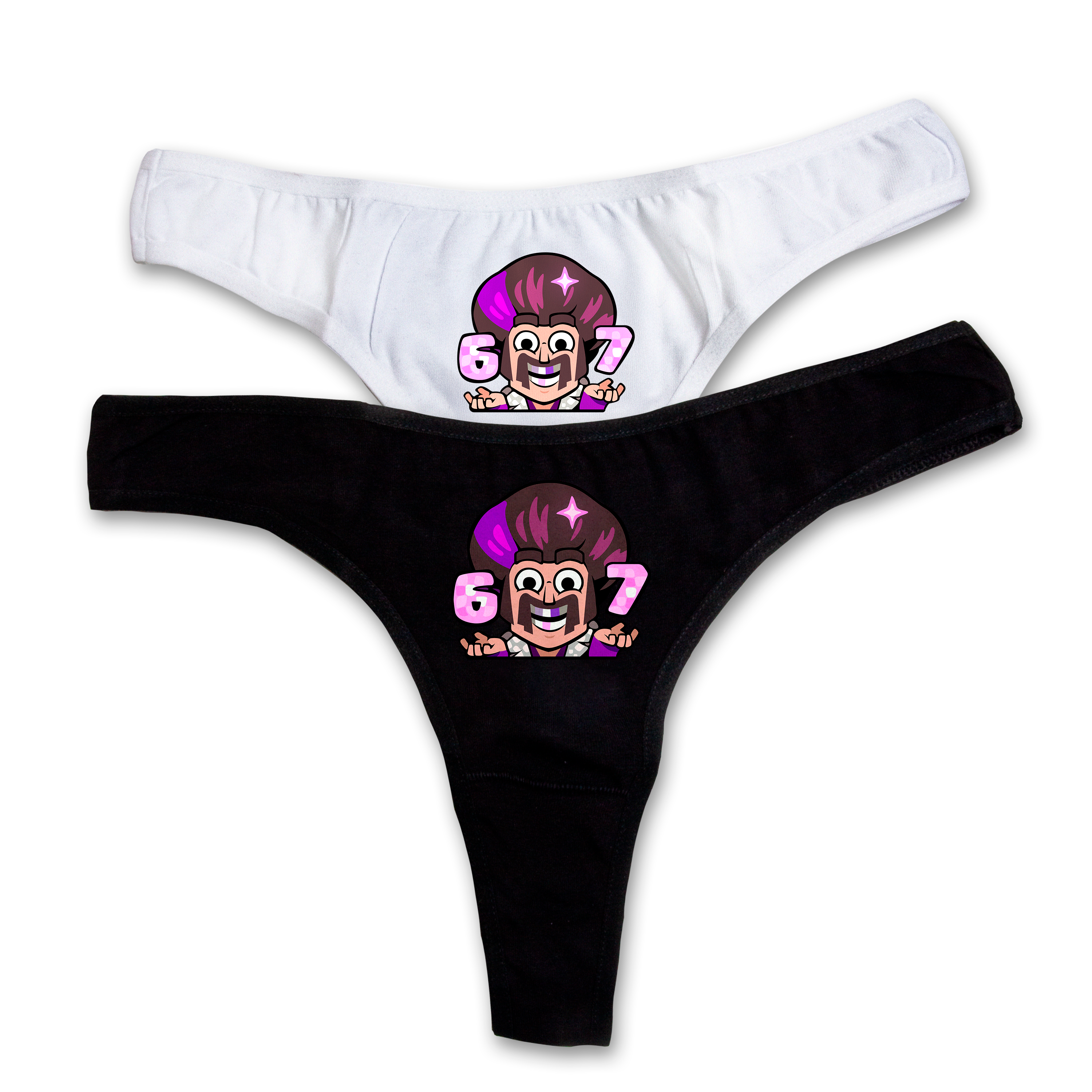 "Six Seven" thongs