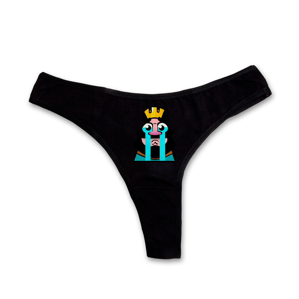 "Crying King" thongs