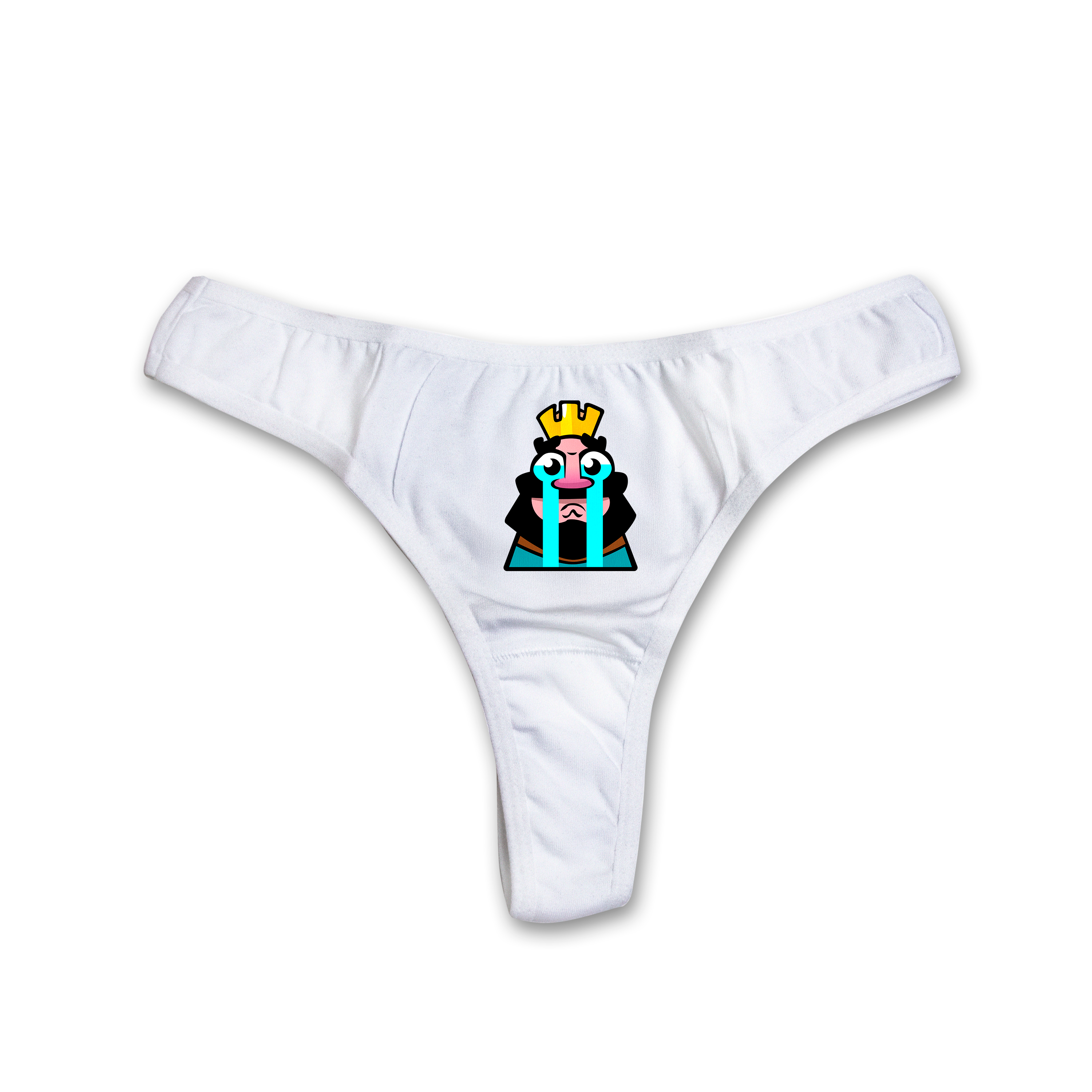 "Crying King" thongs