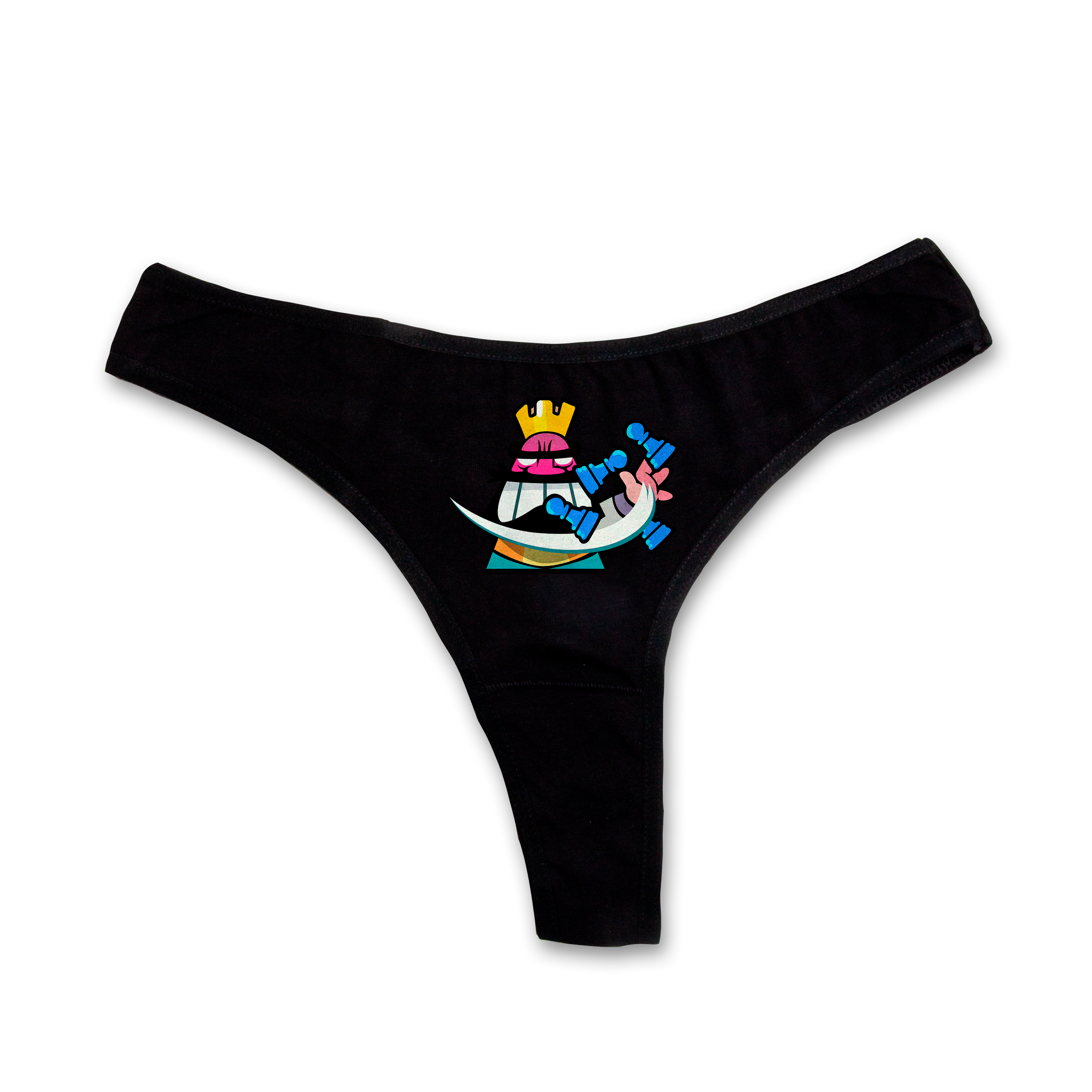 "Angry King Chess" thongs