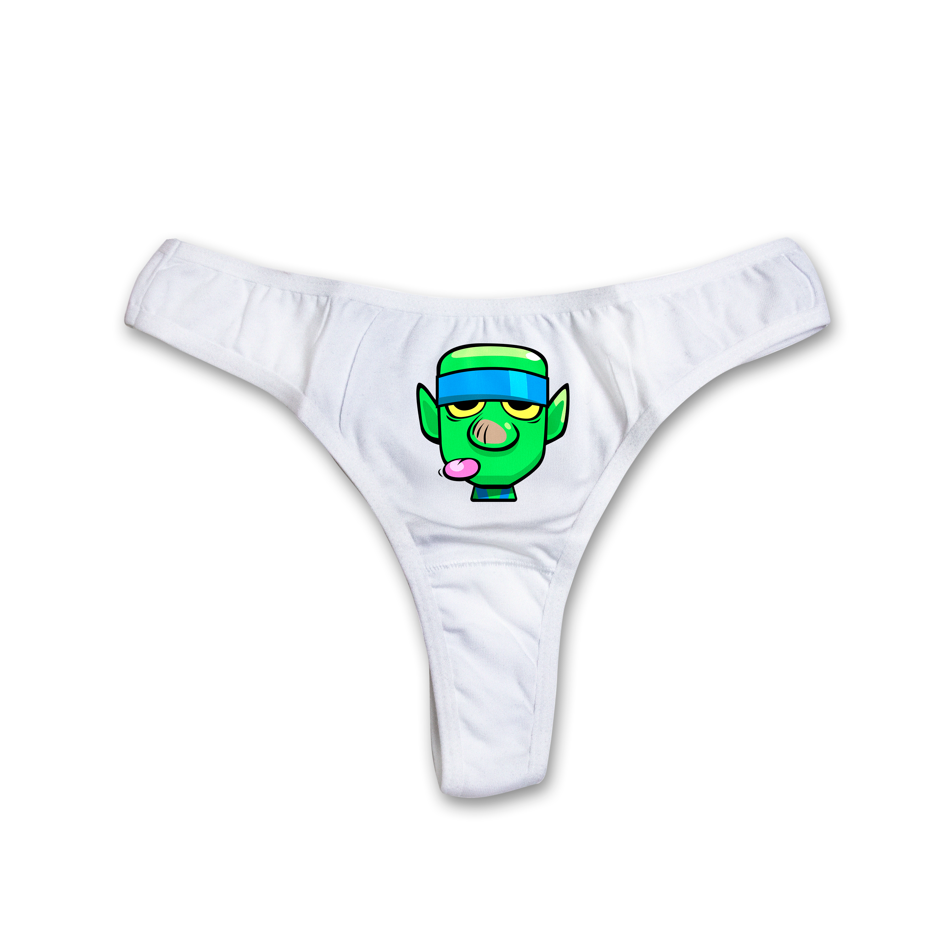 "Tongue Goblin" thongs