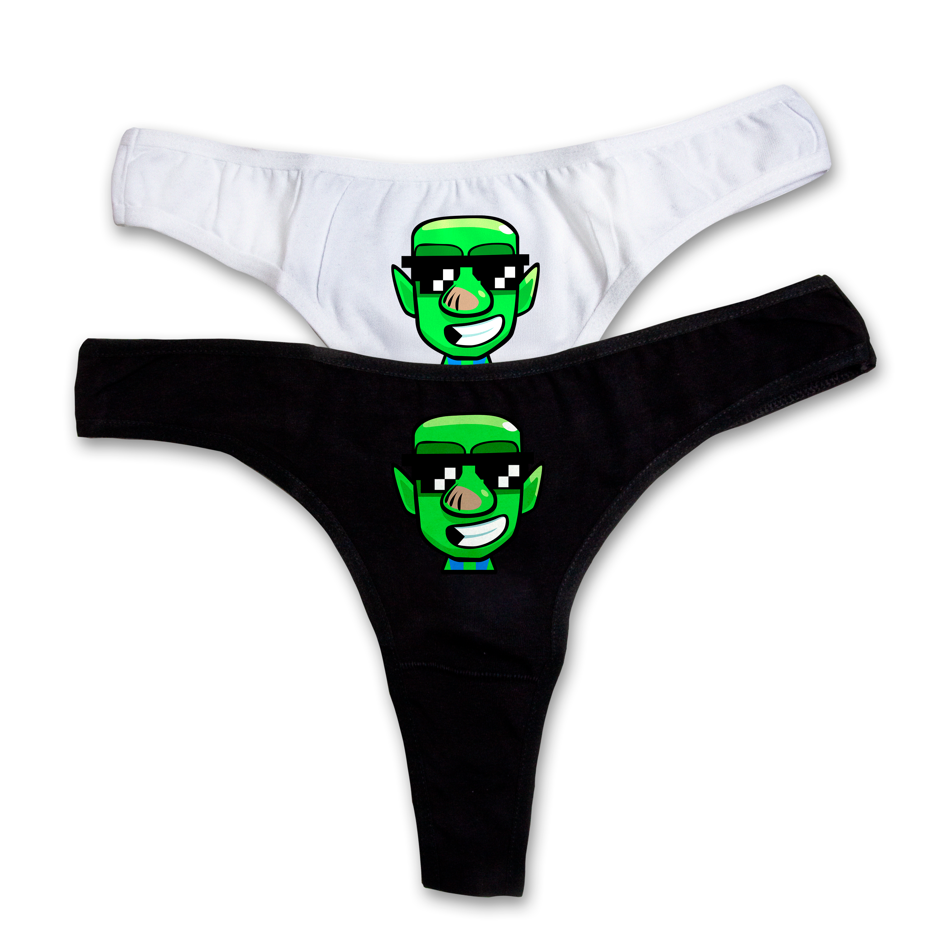 "Thug Goblin" thongs