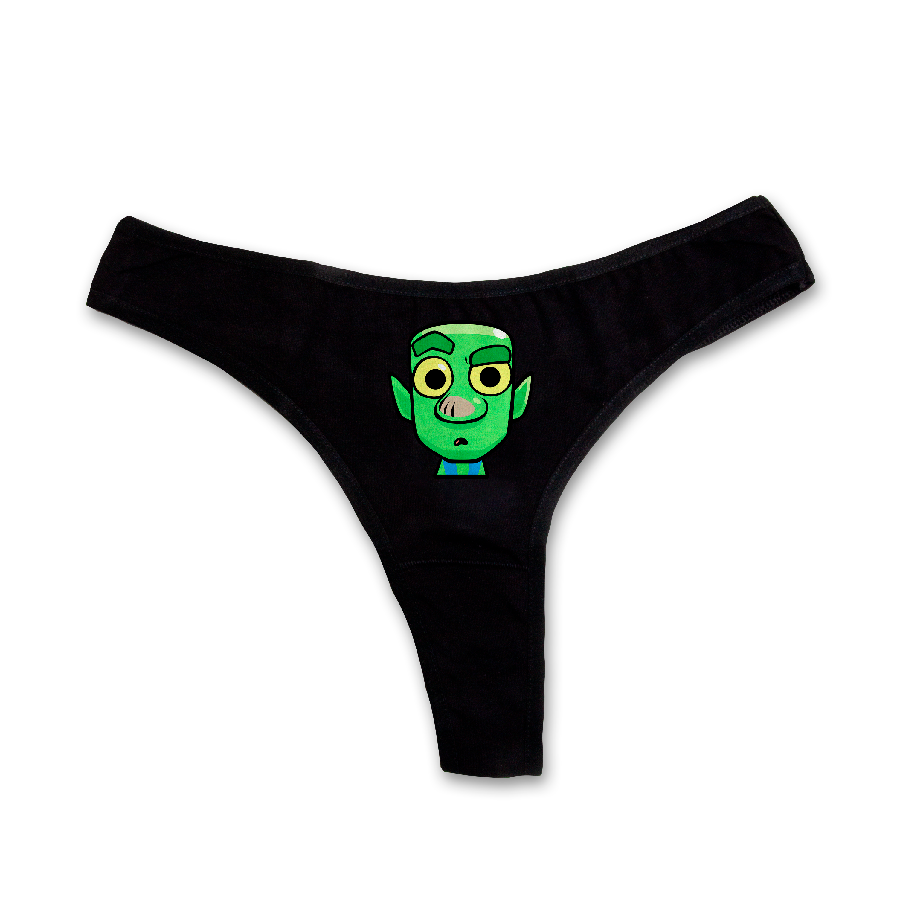 "Confused Goblin" thongs