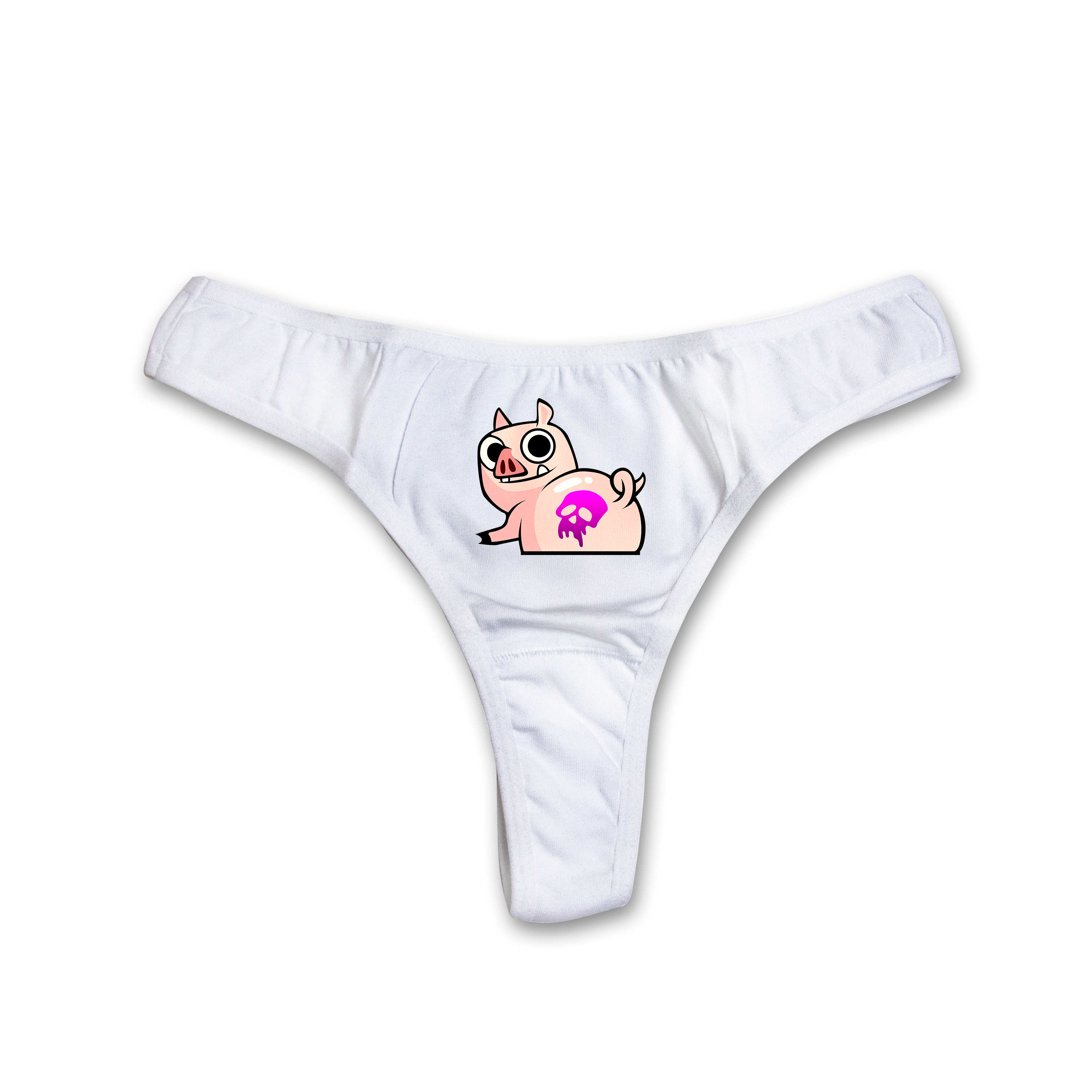 "Pig" thongs