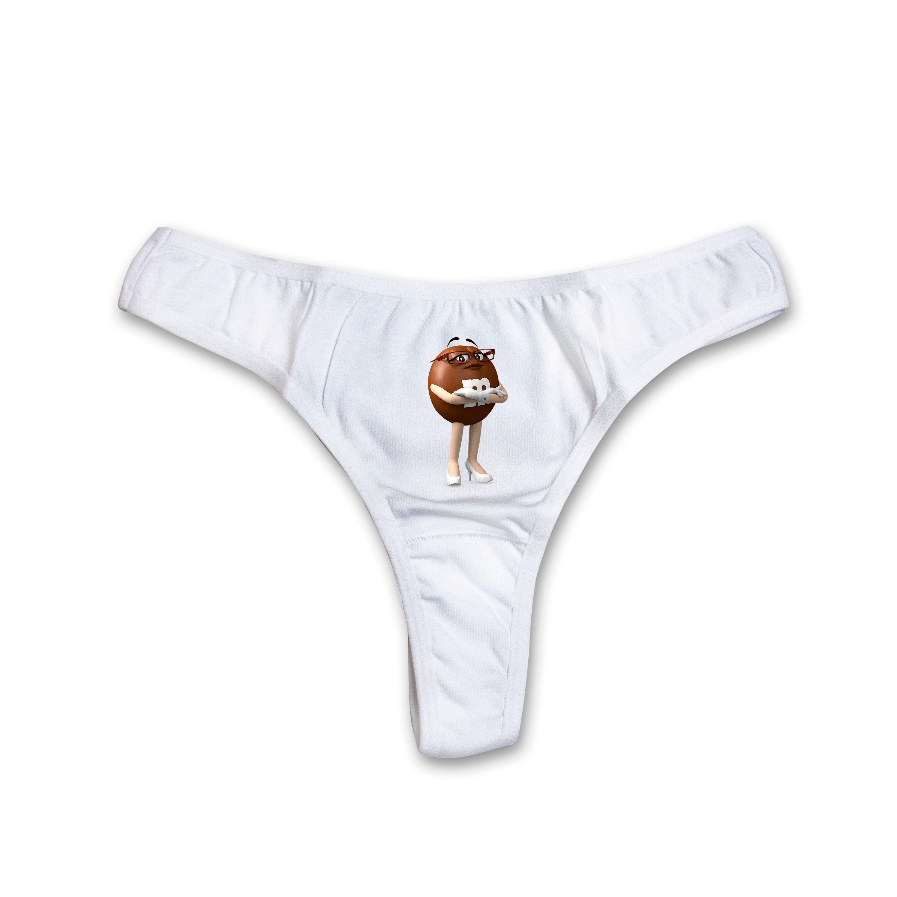 Brown M&M's thongs
