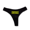 Low tab security thongs