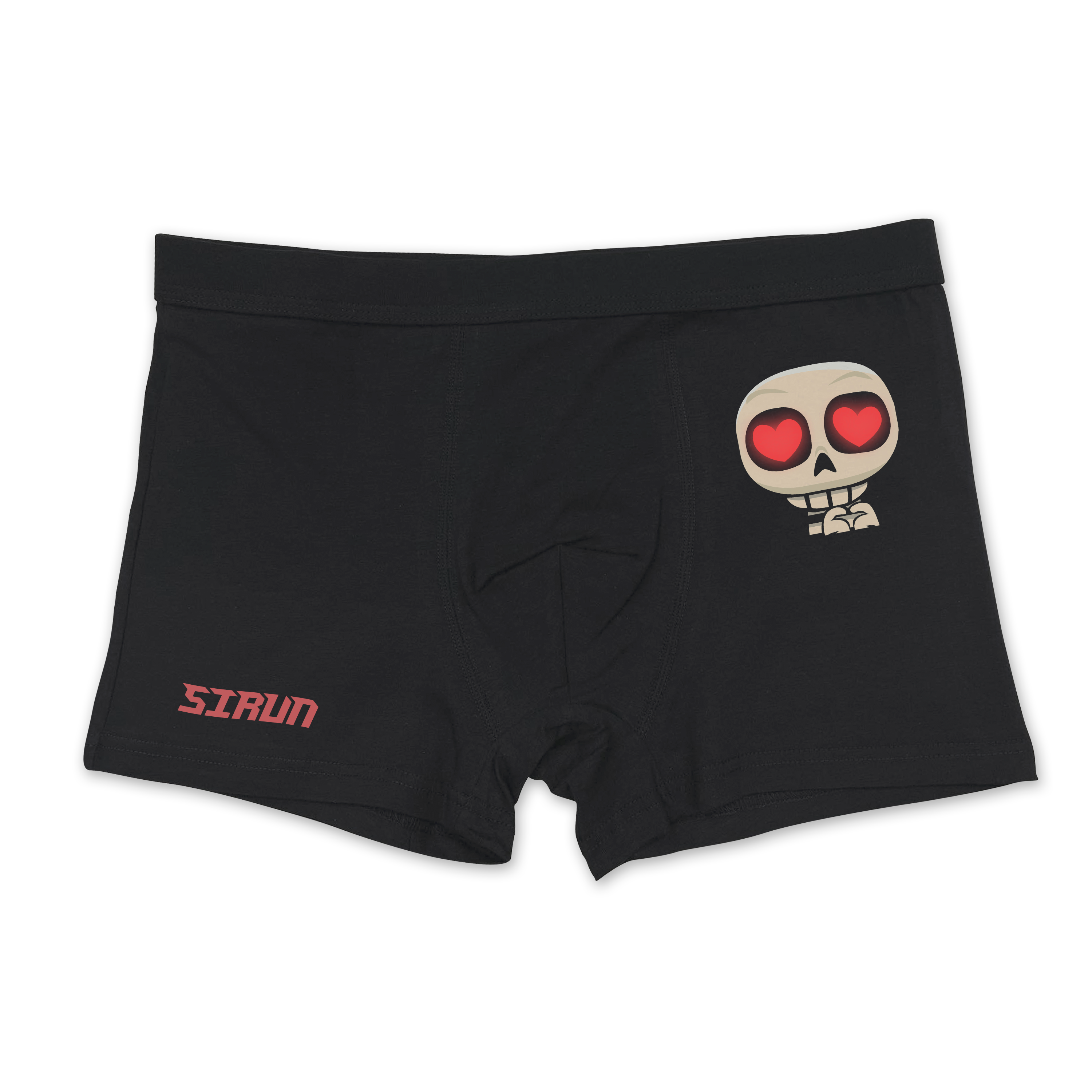 "Love Skeleton" boxer's