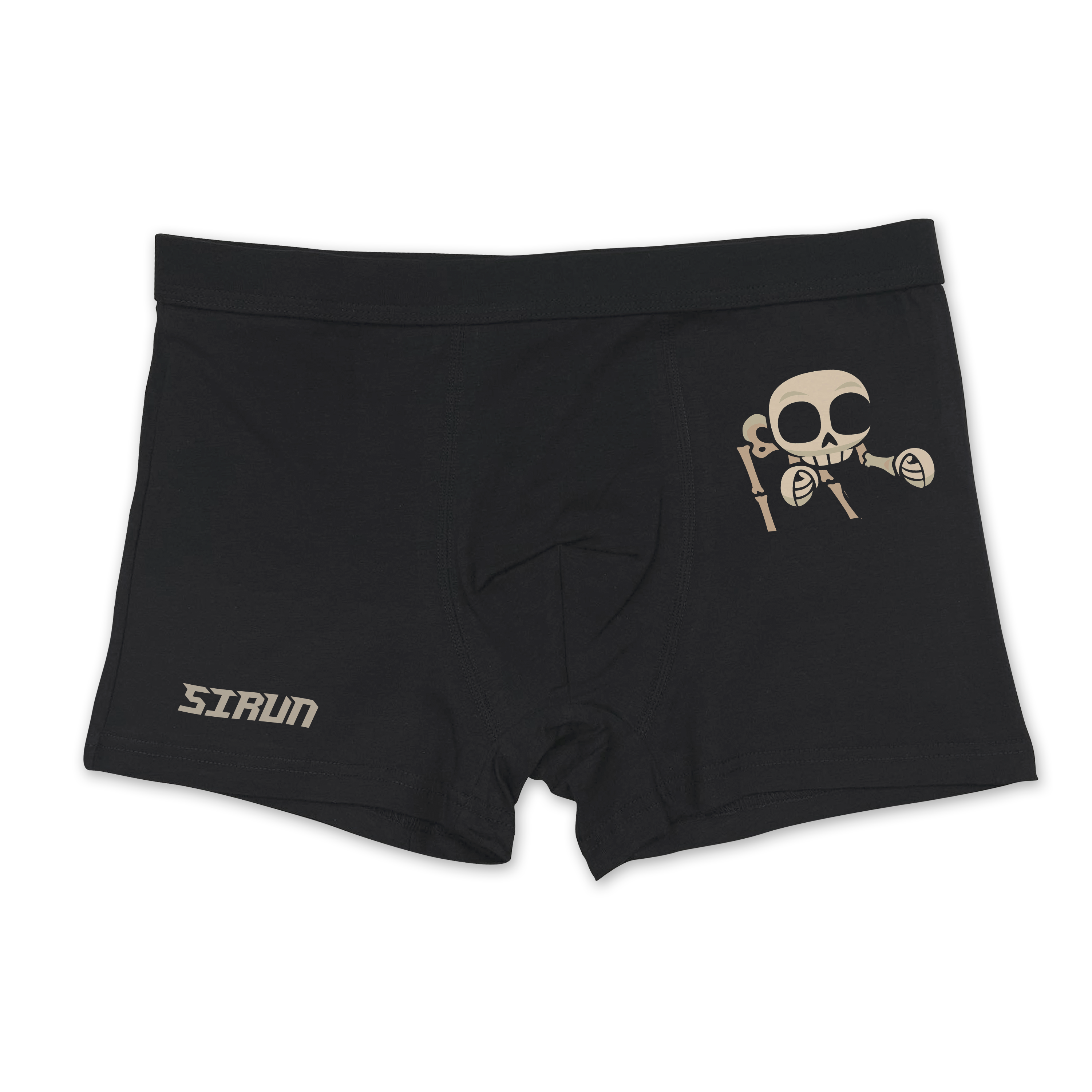 "Dance Skeleton" boxer's