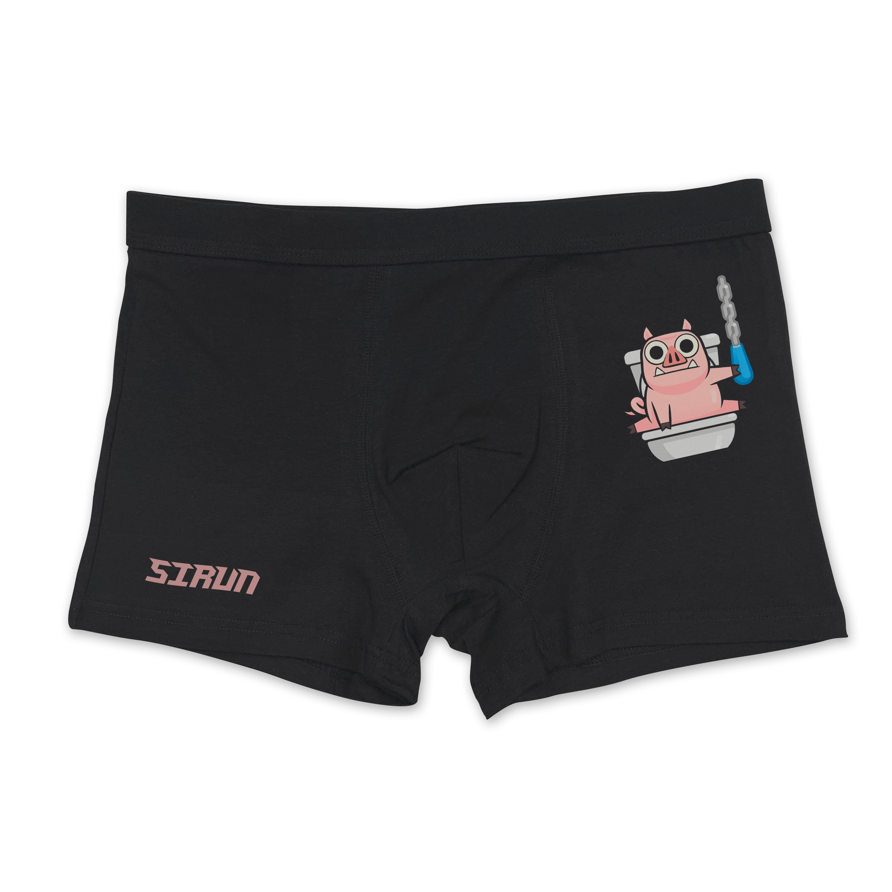 "Toilet pig" boxer's