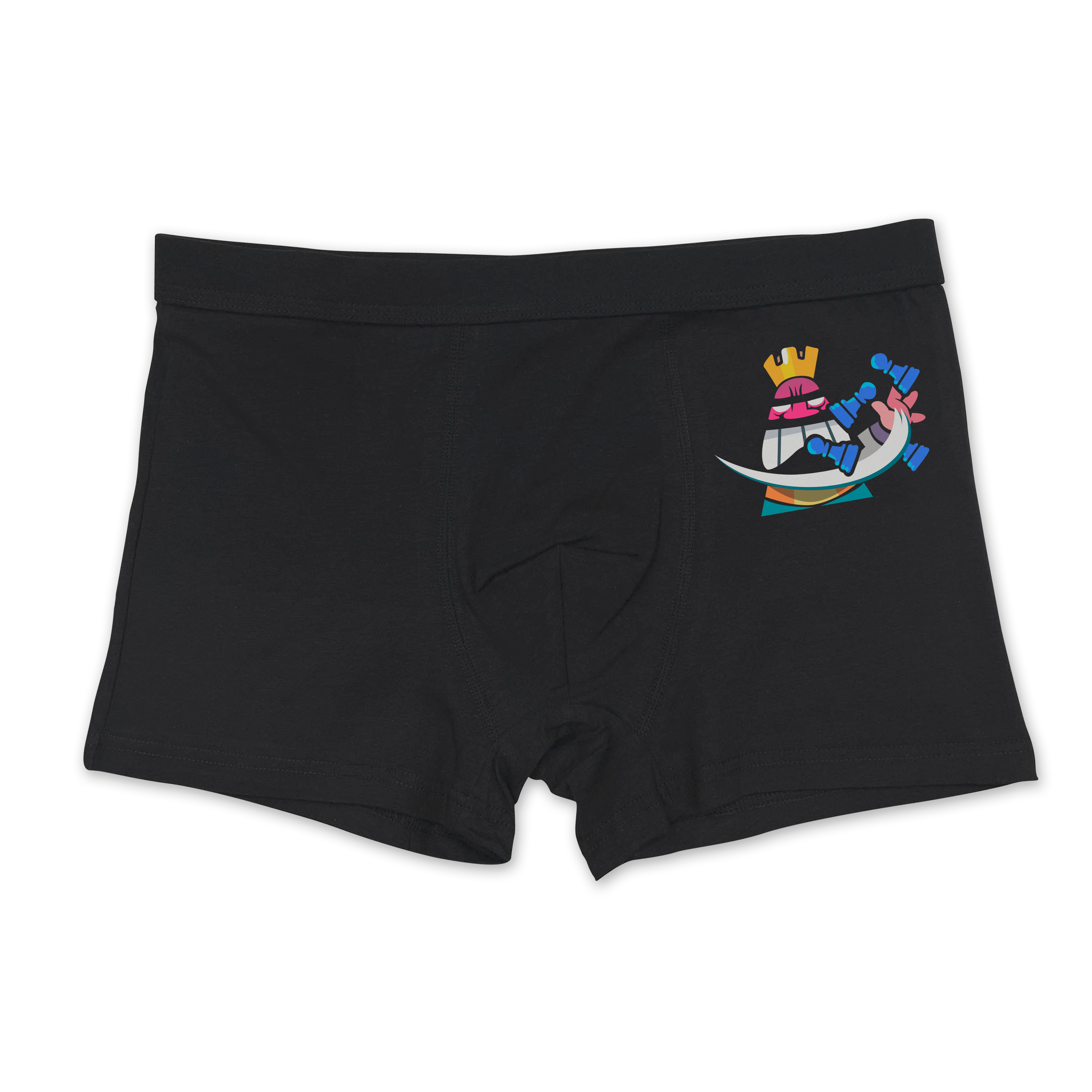 "Angry King Chess" boxer's