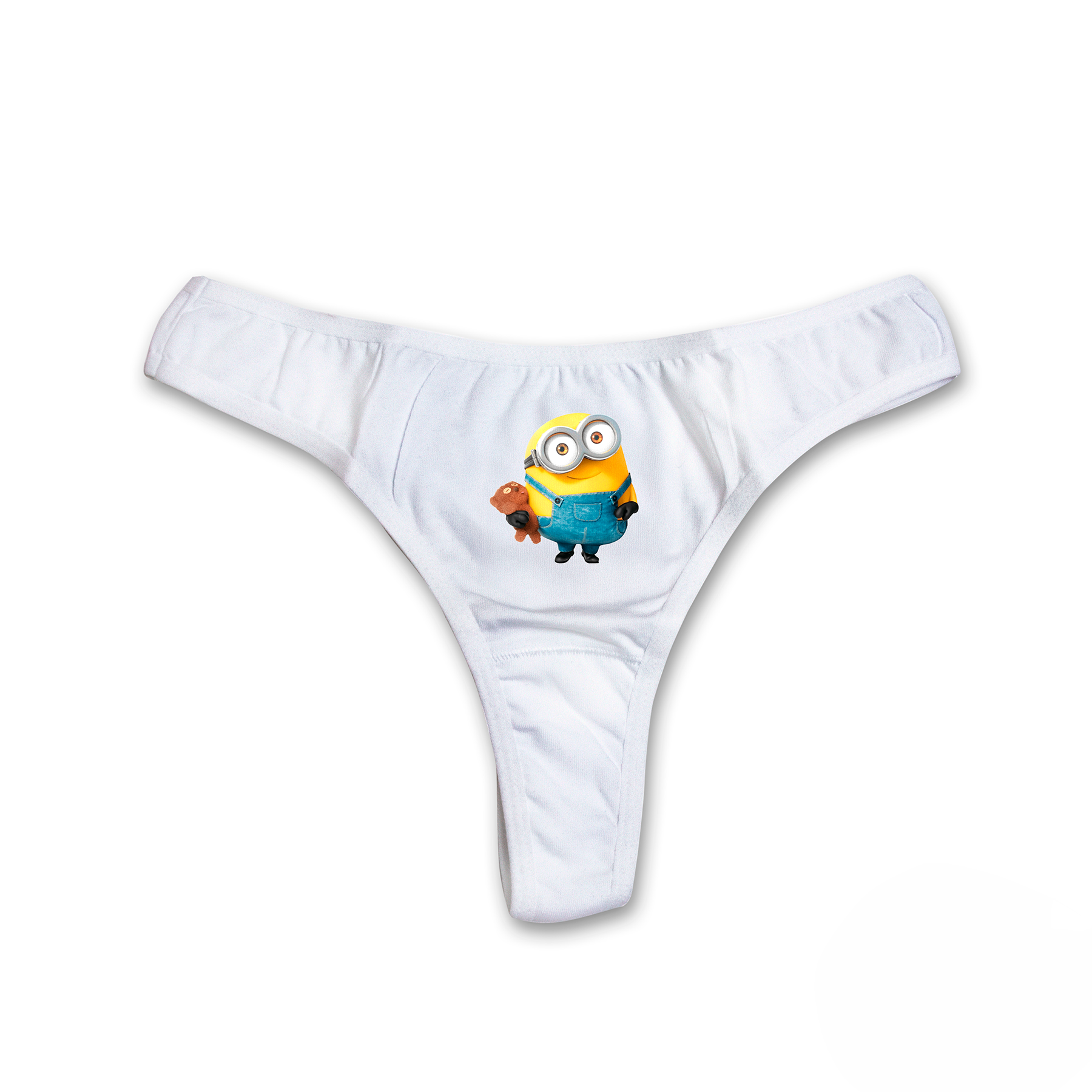 Minion with a teddy bear thongs