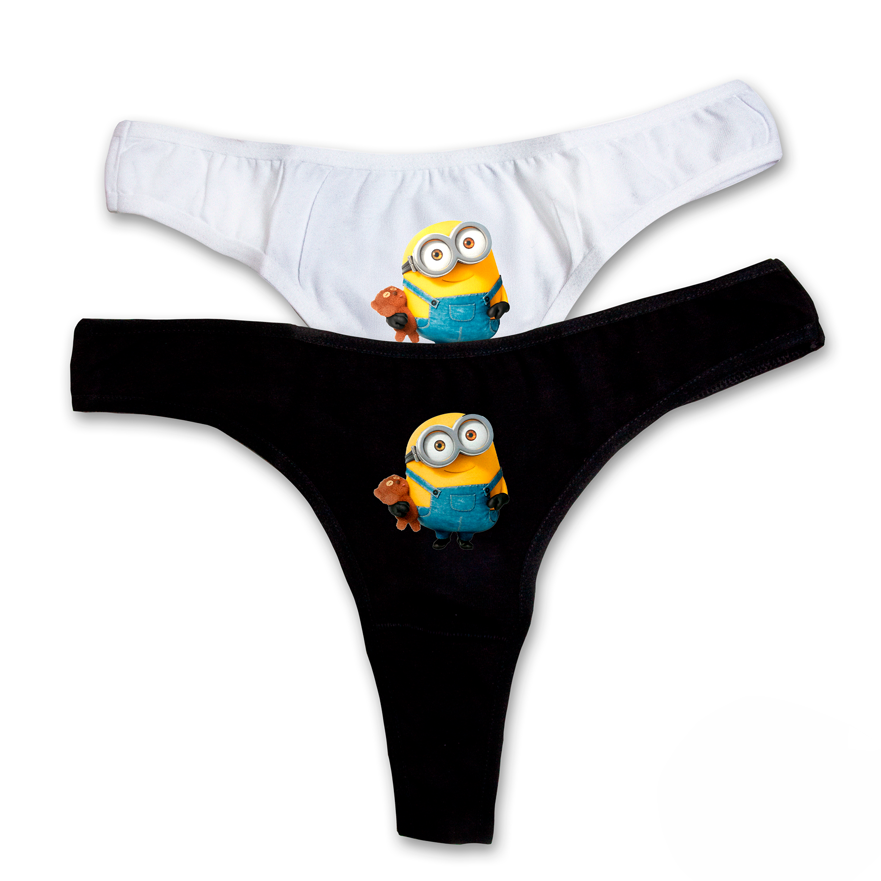 Minion with a teddy bear thongs