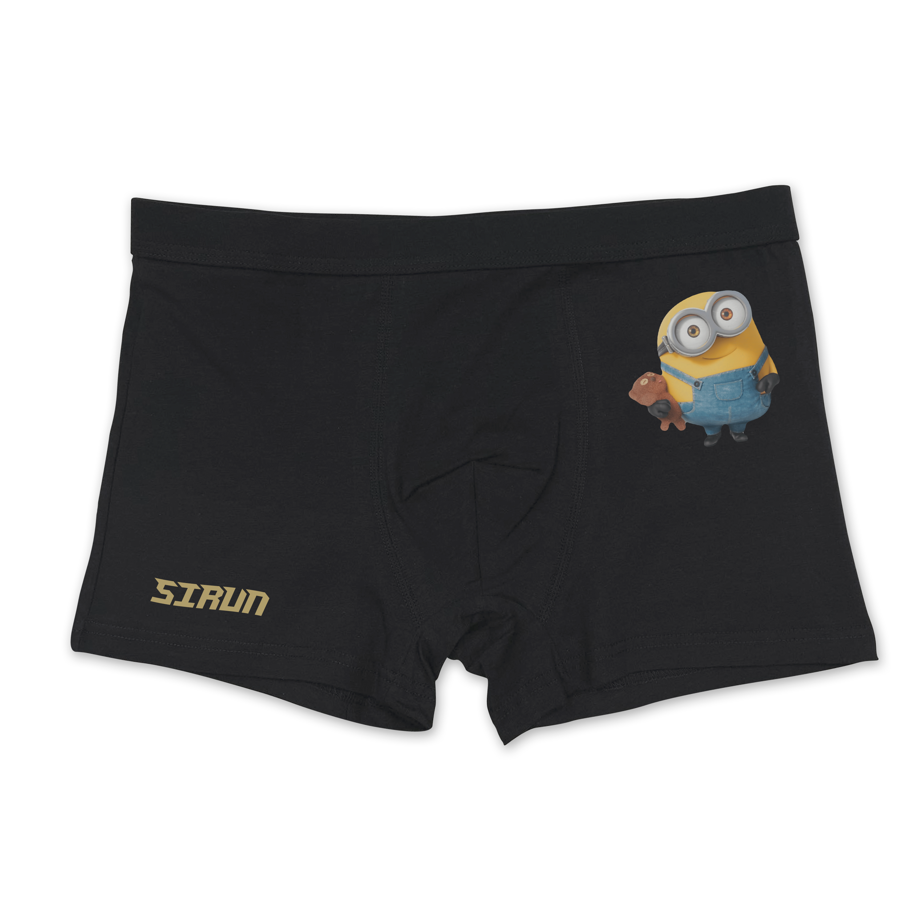 Minion with a teddy bear boxer's