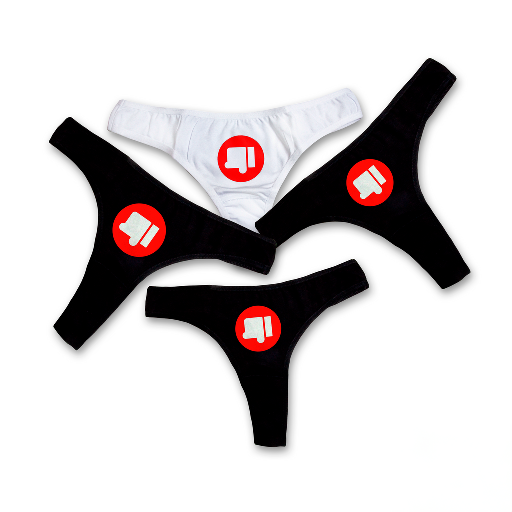 Dislike thongs